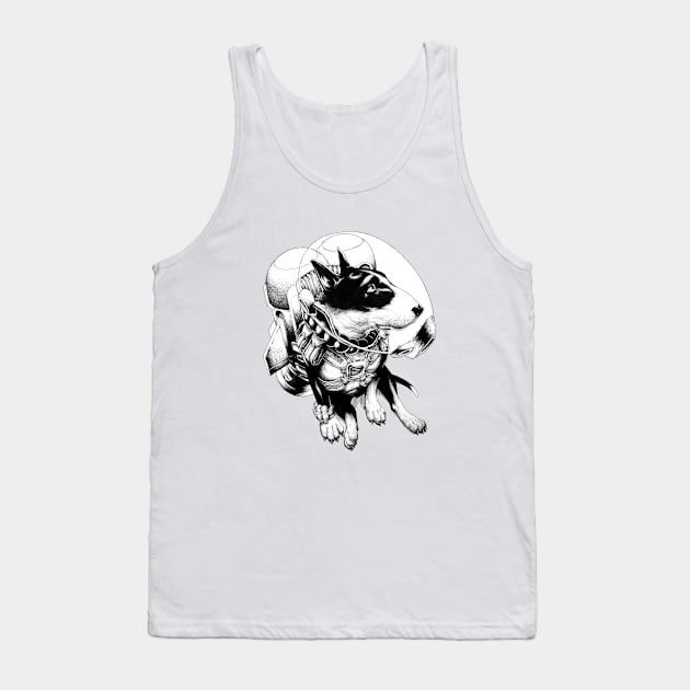 Jetpack Dog | Curtiss Tank Top by gregorytitus